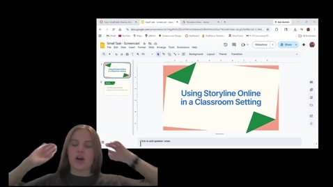 Thumbnail for Screencast Small Task