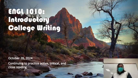 Thumbnail for ENGL 1010 10.28.2024 Recording