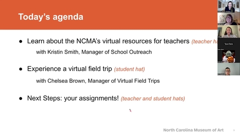 Thumbnail for NCMA-Online Art Education program