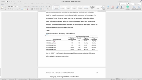 Thumbnail for How to Create APA Tables to Display Data