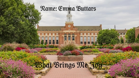 Thumbnail for What Brings Me Joy - Emma Buttars