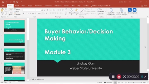 Thumbnail for Module 3 PPT Dr. Garr_Class Activity