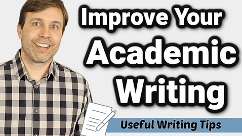 Thumbnail for entry Improve Your Academic Writing | 7 Useful Tips to Become a Better Writer ✍️ - Quiz