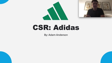 Thumbnail for Adam - CSR Video