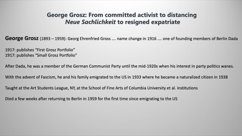 Thumbnail for George Grosz and John Heartfield