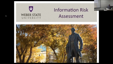 Thumbnail for entry NET 3550 Information Risk Assessment Introduction