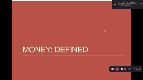 Thumbnail for entry Money: Defined