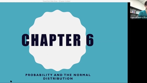 Thumbnail for Stats lecture (Feb 9)_Ch. 6 probability
