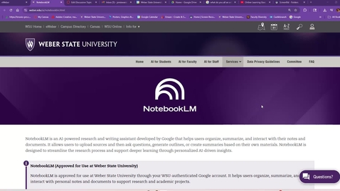 Thumbnail for Using NotebookLM