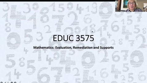 Thumbnail for EDUC 3575 Introduction Summer Semester