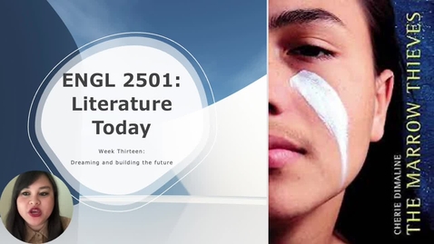 Thumbnail for ENGL 2501 Week Thirteen Spring 2025 Recording