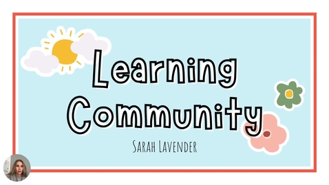 Thumbnail for Learning Communities
