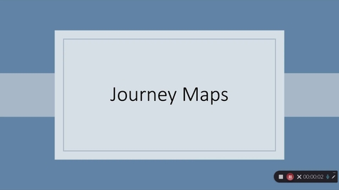 Thumbnail for entry Journey Maps - WEB 3600 Su23