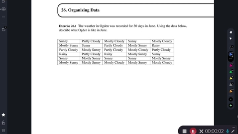 Thumbnail for Organizing Data