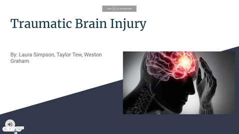 Thumbnail for entry Traumatic Brain Injury Nutritional Support