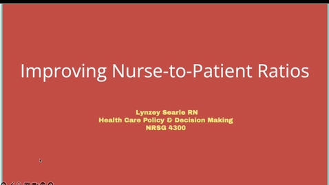 Thumbnail for Nursing Staff Ratios-Policy Analysis Brief