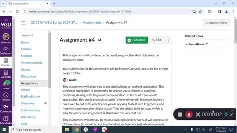 Thumbnail for CS 3270 Week 4 Pt. 1 Spring 2024