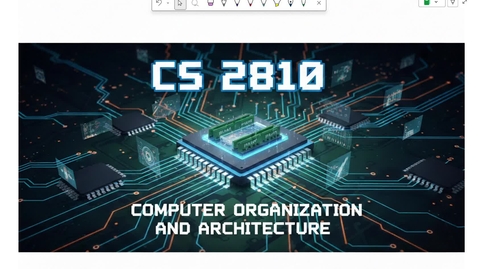 Thumbnail for CS 2810 ONL Week 1 Intro and Framing