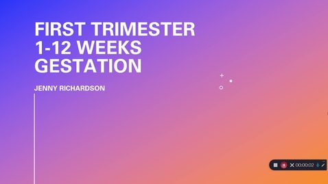 Thumbnail for First trimester - June 12th 2025, 12:44:22 pm