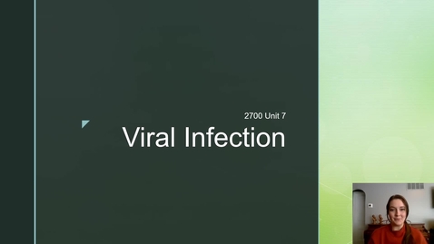 Thumbnail for NRSG 2700 Unit 7 Video Lecture