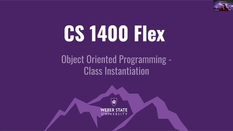 Thumbnail for CS Flex 1400 Class Instantiation 7-1