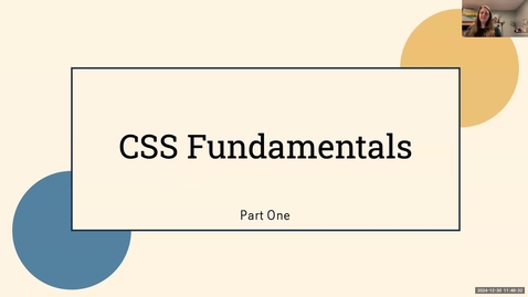 Thumbnail for CSS Fundamentals - Quiz