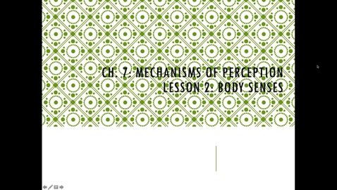 Thumbnail for entry PSY 2710: Ch. 7 - Lesson 2