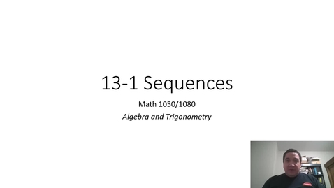 Thumbnail for Math 1050 13-1 PP
