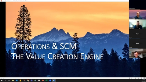 Thumbnail for SCM 3050 Week 11 Class Recording