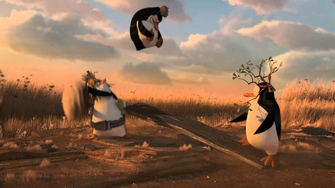 Thumbnail for entry Madagascar Penguins Best and funniest Team work