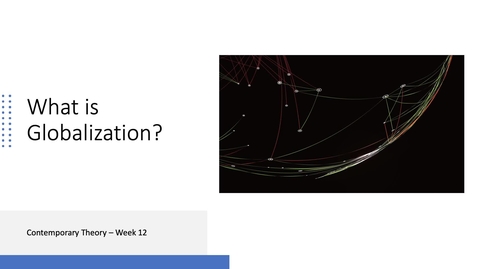 Thumbnail for What is globalization?
