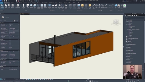Thumbnail for ARCH 3500 - Assignment 4-2 Revit Link &amp; Linking a Scene