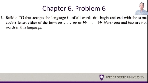 Thumbnail for CS 4110 - Chapter 6 Problem 6