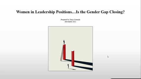 Thumbnail for entry Women in Leadership Positions