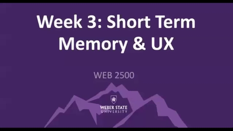 Thumbnail for Memory &amp; Cognition