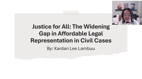 Thumbnail for Justice for All - Oral PS