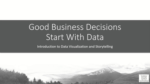 Thumbnail for Chapter 6 Data Visualization