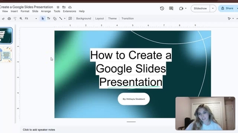 Thumbnail for How to Create a Google Slides