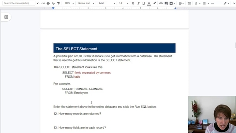 Thumbnail for entry TiO Intro - Learning About Databases