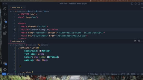 Thumbnail for 2620 - Flexbox Example