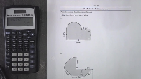 Thumbnail for entry Topic 40 - Perimeter and Circumference