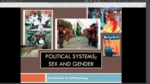 Thumbnail for ANTH1000 Political Systems; Sex and Gender