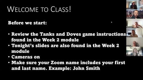 Thumbnail for Week 2 Class Recording Summer Wednesday