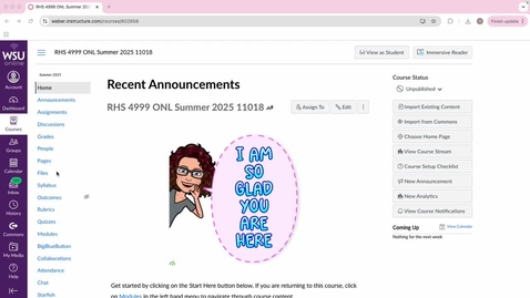 Thumbnail for RHS 4999 Introduction Screencast