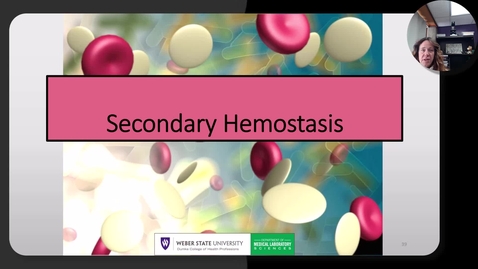 Thumbnail for Cogaulation Secondary Hemostasis.mp4