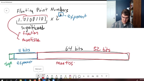 Thumbnail for 14 Floating point IEEE 754 double precision