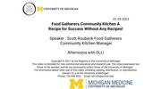 Food Gatherers Community Kitchen: A Recipe for Success Without Any Recipes!