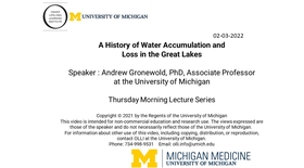 A History of Water Accumulation and Loss in the Great Lakes