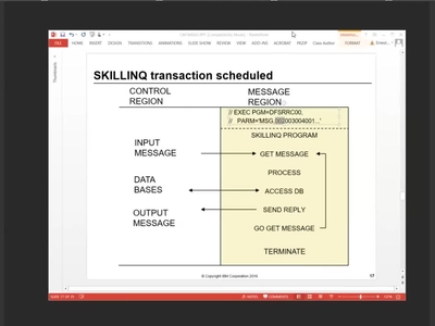 CM18 IMS TM Application Programming Unit 1 Part 3 - IBM Mediacenter