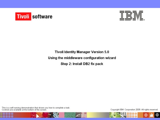 02 Install DB2 Fix Packs - IBM MediaCenter